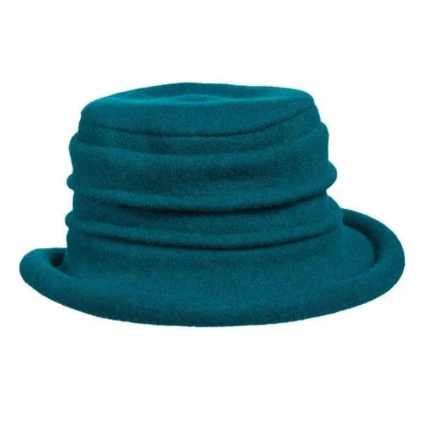 Scala Wilma - Womens Wool Felt Cloche Hat - Hatcountry