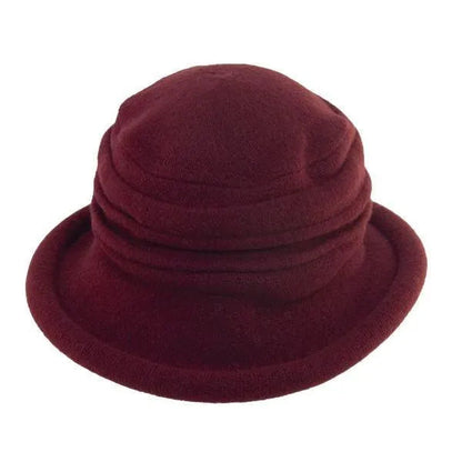 Scala Wilma - Womens Wool Felt Cloche Hat - Hatcountry
