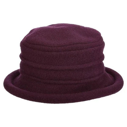 Scala Wilma - Womens Wool Felt Cloche Hat - Hatcountry