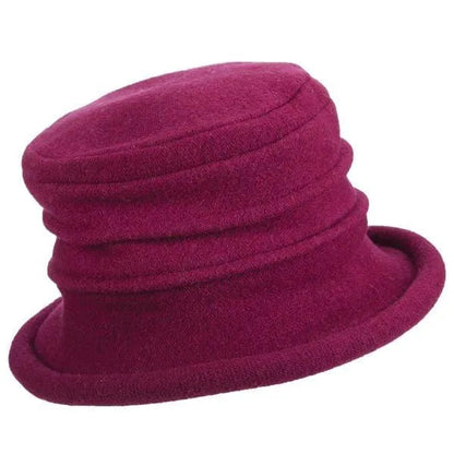 Scala Wilma - Womens Wool Felt Cloche Hat - Hatcountry