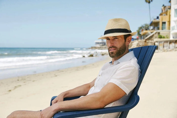 Scala Wyatt - Straw Fedora Hat - Hatcountry