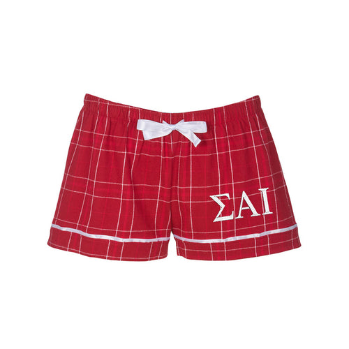 Sigma Alpha Iota Flannel Boxer Shorts
