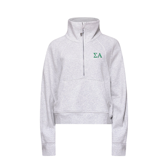 Sigma Alpha lululemon Scuba Oversized Funnel-Neck Half Zip