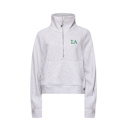 Sigma Alpha lululemon Scuba Oversized Funnel-Neck Half Zip