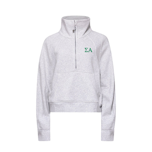 Sigma Alpha lululemon Scuba Oversized Funnel-Neck Half Zip
