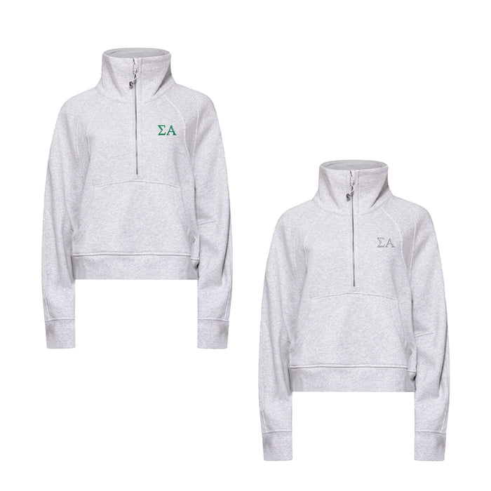Sigma Alpha lululemon Scuba Oversized Funnel-Neck Half Zip