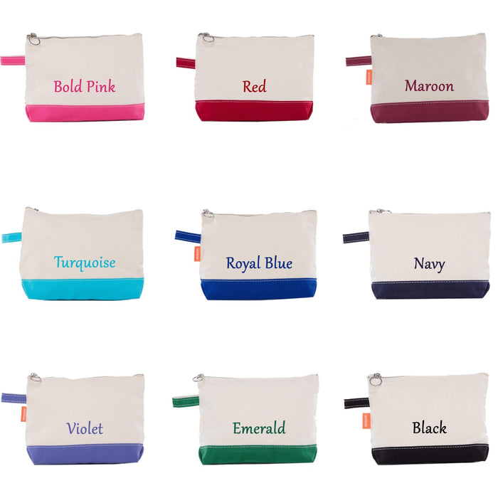 Sigma Delta Tau Canvas Cosmetic Bag