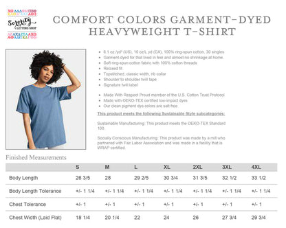 Sigma Kappa Heavyweight Short Sleeve T-shirt - Comfort Colors