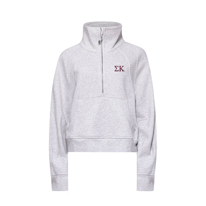 Sigma Kappa lululemon Scuba Oversized Funnel-Neck Half Zip