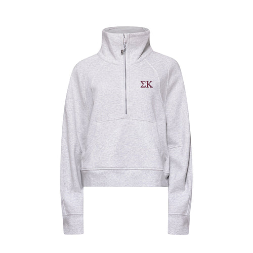 Sigma Kappa lululemon Scuba Oversized Funnel-Neck Half Zip