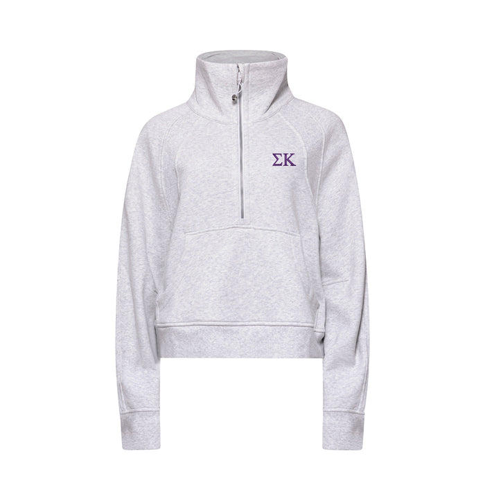 Sigma Kappa lululemon Scuba Oversized Funnel-Neck Half Zip