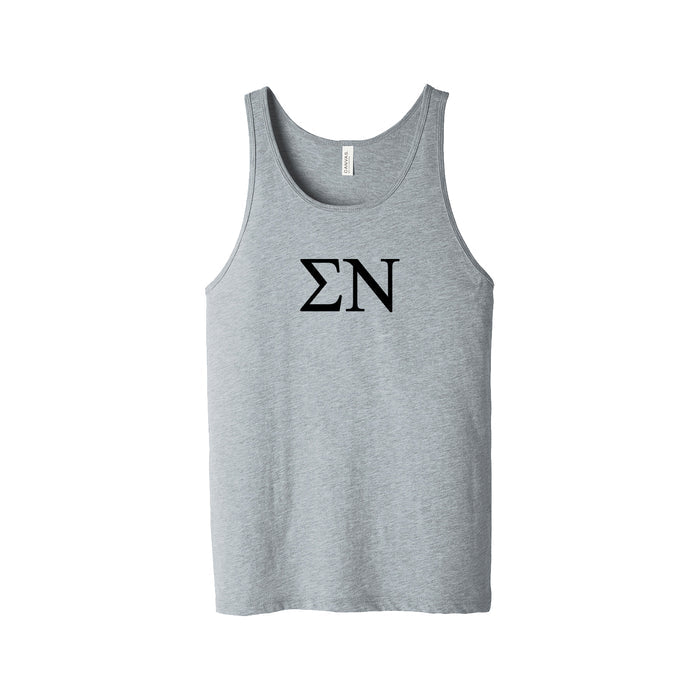 Sigma Nu Fraternity Jersey Tank Top
