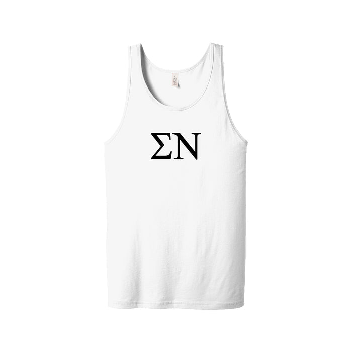 Sigma Nu Fraternity Jersey Tank Top