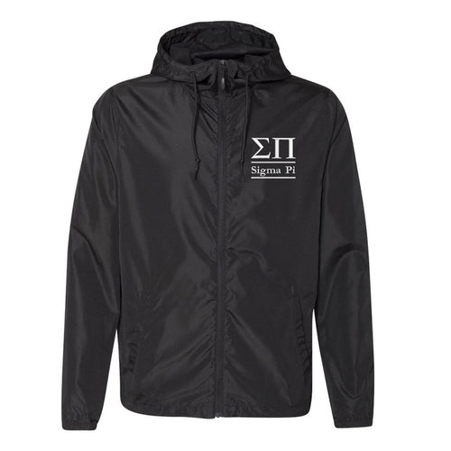 Sigma Pi Full Zip Windbreaker