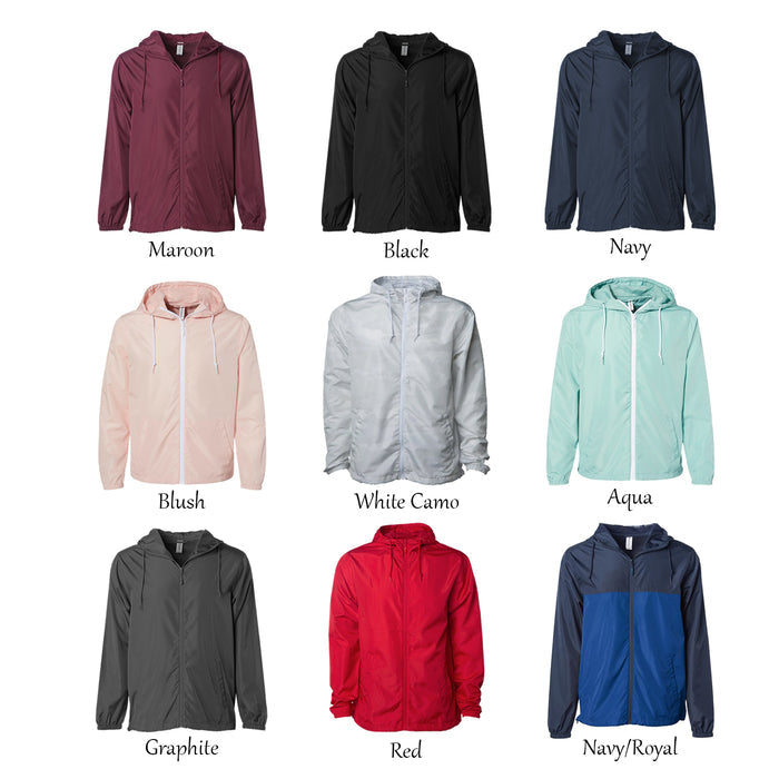 Sigma Pi Full Zip Windbreaker
