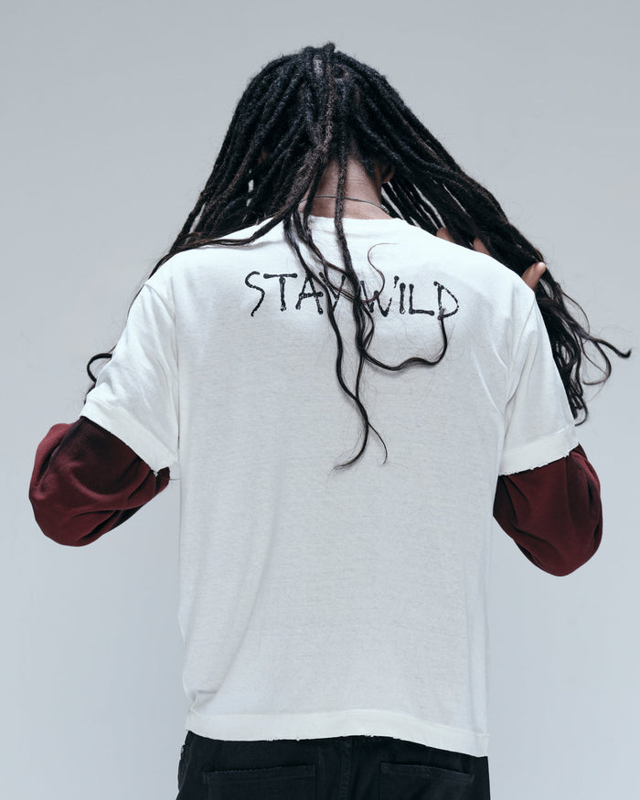 STAY WILD REGULAR GAZE TEE - OW