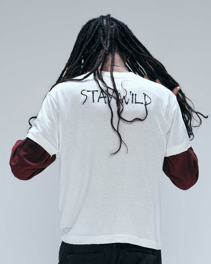 STAY WILD REGULAR GAZE TEE - OW