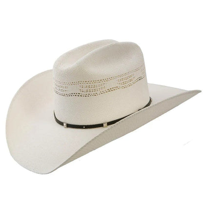 Stetson White Horse – Bangora Straw Cowboy Hat - Hatcountry