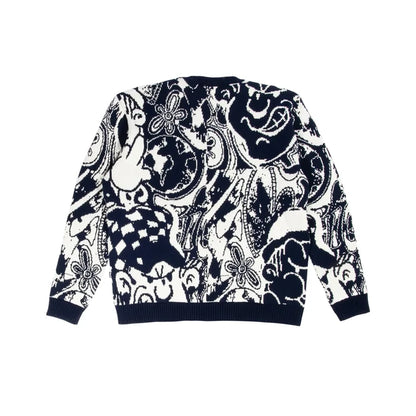 Sweater Jizzy White/Navy - Four Street