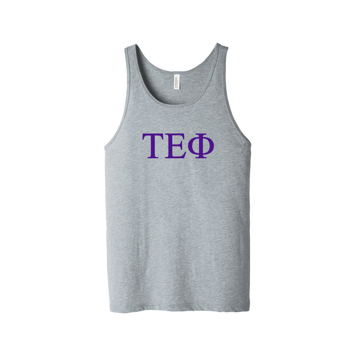 Tau Epsilon Phi Fraternity Jersey Tank Top