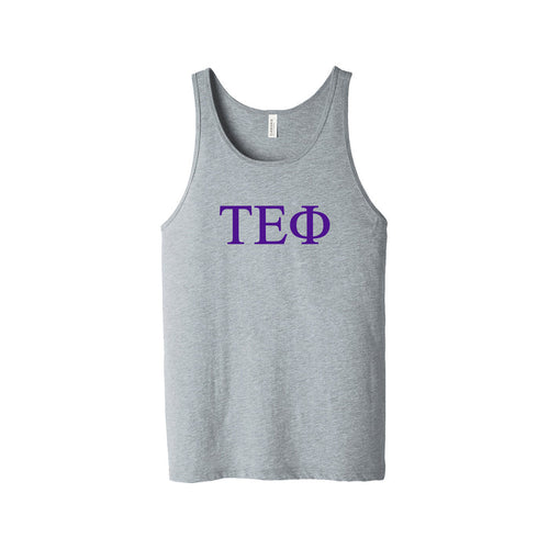 Tau Epsilon Phi Fraternity Jersey Tank Top