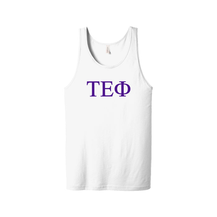 Tau Epsilon Phi Fraternity Jersey Tank Top
