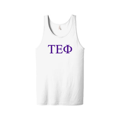 Tau Epsilon Phi Fraternity Jersey Tank Top