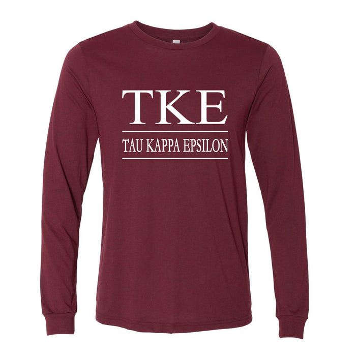 Tau Kappa Epsilon Long Sleeve Tee