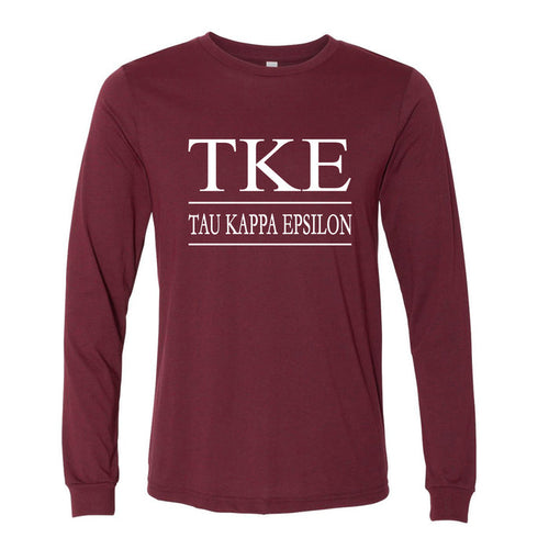 Tau Kappa Epsilon Long Sleeve Tee