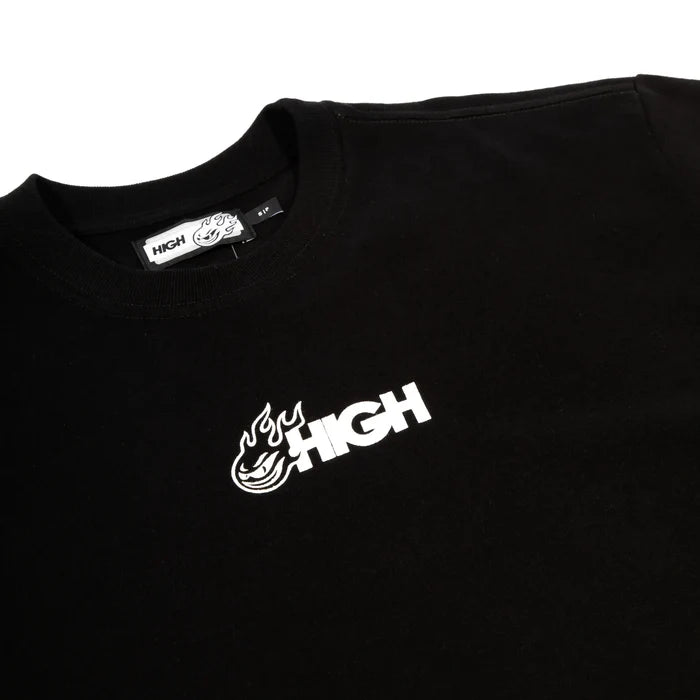Tee Freddy Flames Black - Four Street