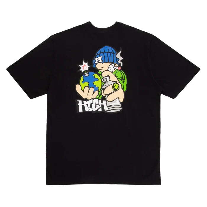Tee Rebel Black - Four Street