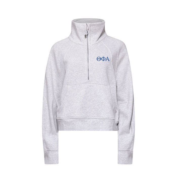 Theta Phi Alpha lululemon Scuba Oversized Funnel-Neck Half Zip