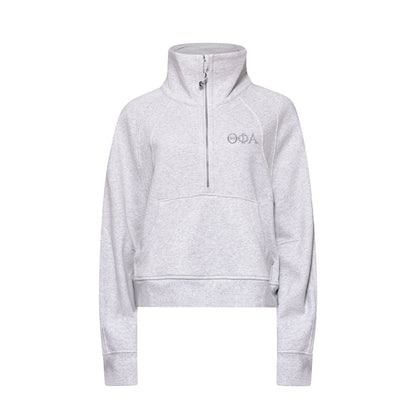Theta Phi Alpha lululemon Scuba Oversized Funnel-Neck Half Zip