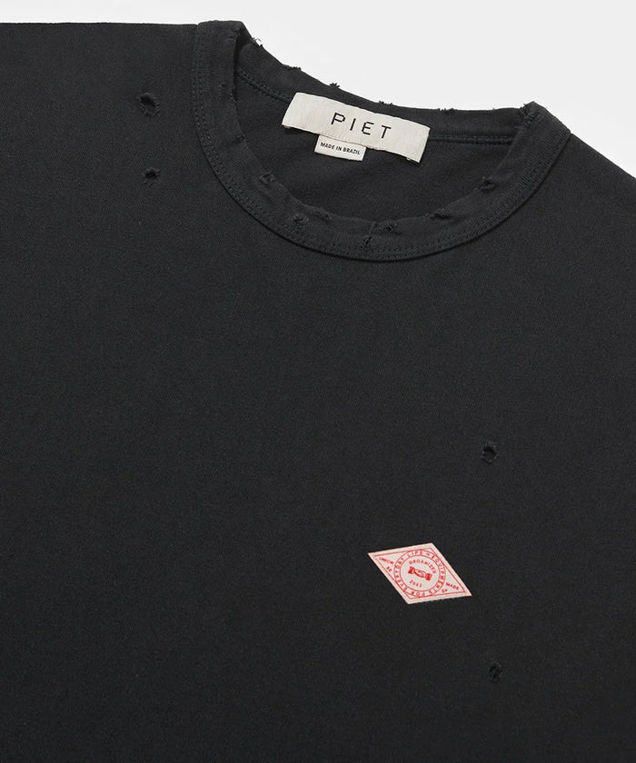 Trashed T-Shirt - Black - Four Street