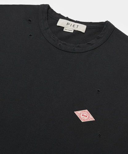 Trashed T-Shirt - Black - Four Street