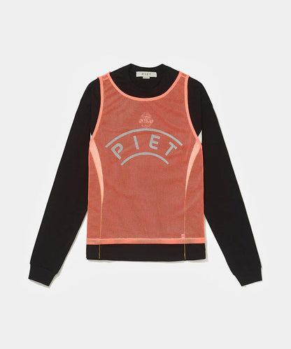 Vest Long Sleeve T-shirt Black - Four Street
