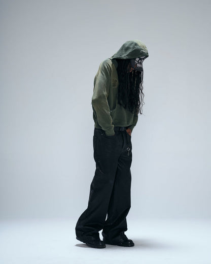 VOID HOODIE - DIRTY GREEN