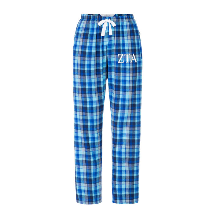 Zeta Tau Alpha Flannel Pants