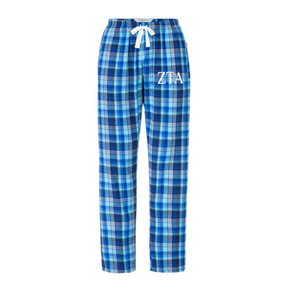 Zeta Tau Alpha Flannel Pants