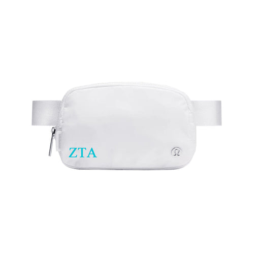 Zeta Tau Alpha lululemon Everywhere Belt Bag - White