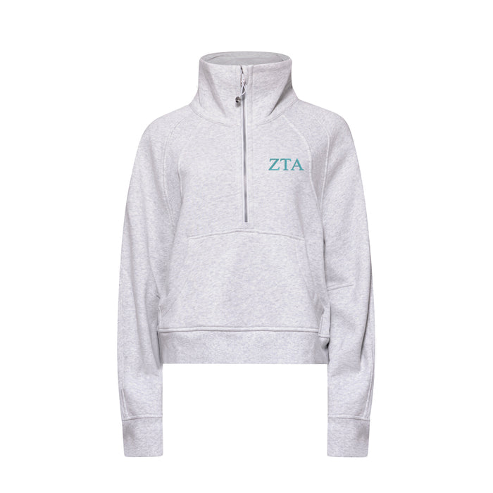Zeta Tau Alpha lululemon Scuba Oversized Funnel-Neck Half Zip