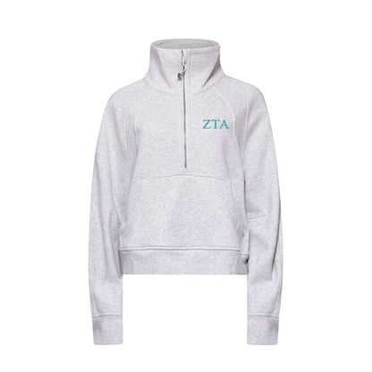 Zeta Tau Alpha lululemon Scuba Oversized Funnel-Neck Half Zip