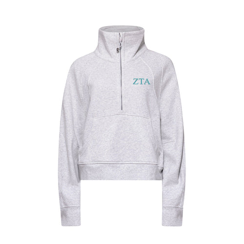 Zeta Tau Alpha lululemon Scuba Oversized Funnel-Neck Half Zip
